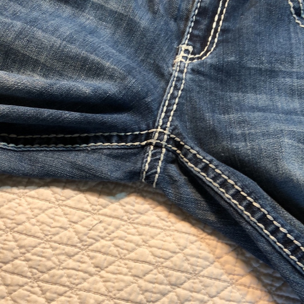 Denim Couture Smith denim stretch bling jeans, sz7 - Picture 14 of 14